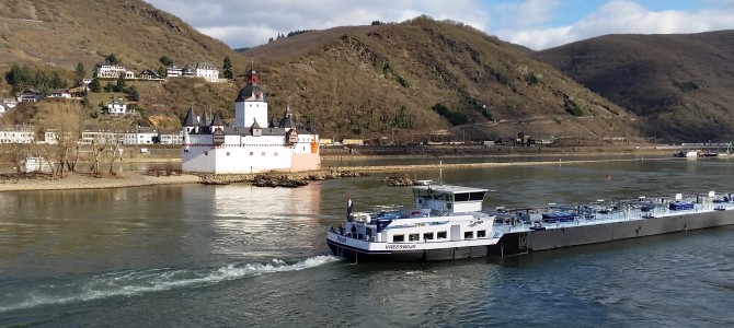 Ein Besuch auf der Pfalzgrafenstein bei Kaub am Rhein